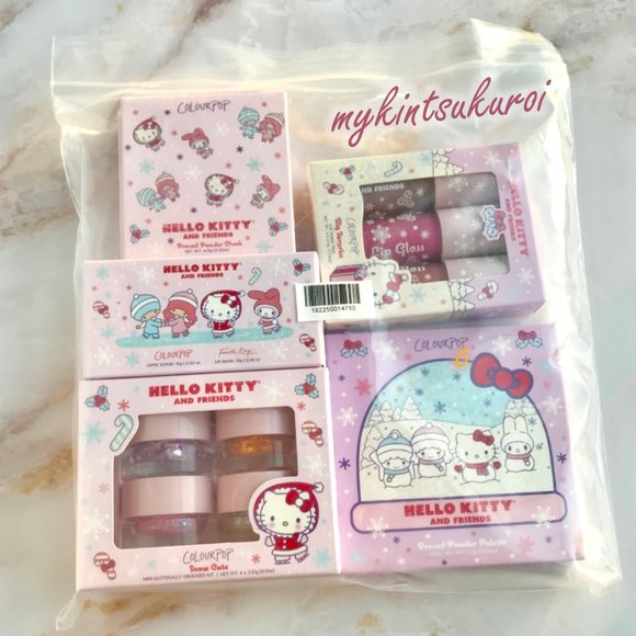 Colourpop Other - RESERVED! 🎉HP! 2/$200 🎀 Hello Kitty x Colourpop FULL COLLECTION!